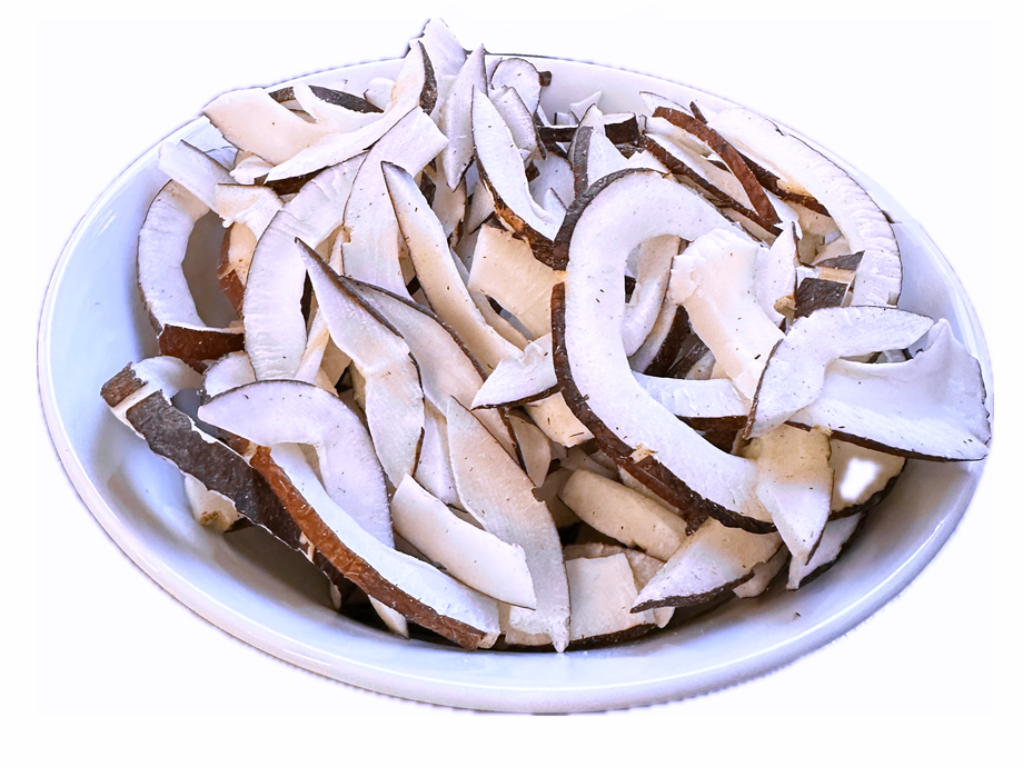 Dried Coconut Sliced (1 Pound) - Nargil Khoshk – Kalamala