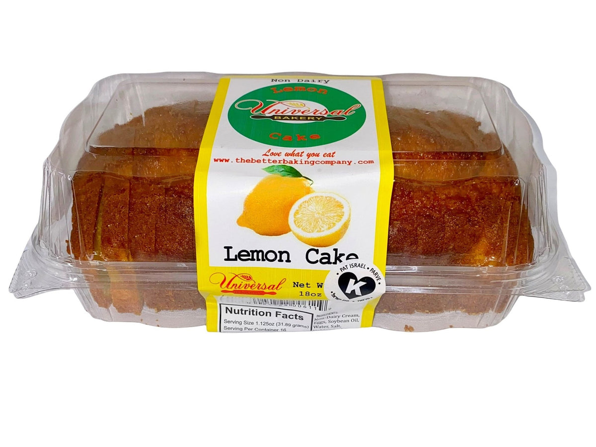 Non-Dairy Lemon Sliced Cake - Non-Dairy (Cake E Limoo) – Kalamala