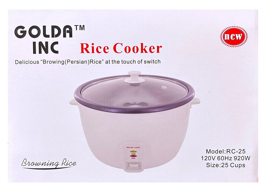 Rice Cooker Automatic - Rice Crust (Tahdig)Maker - 15 CUP (PoloPaz