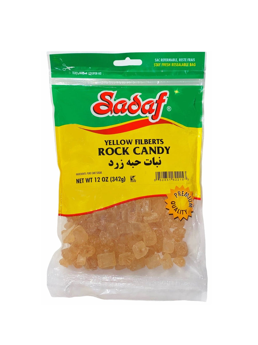 Filbert From Rocks Rock Candy Yellow Filberts (Nabaat Habbeh, Nabat) – Kalamala