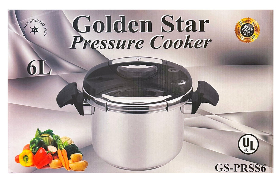 Slow Cooker Stainless Steel, 6L